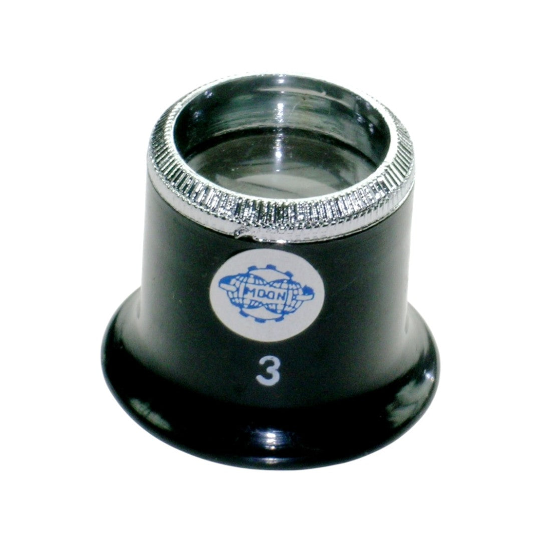 Eye loupe plastic silver Ring