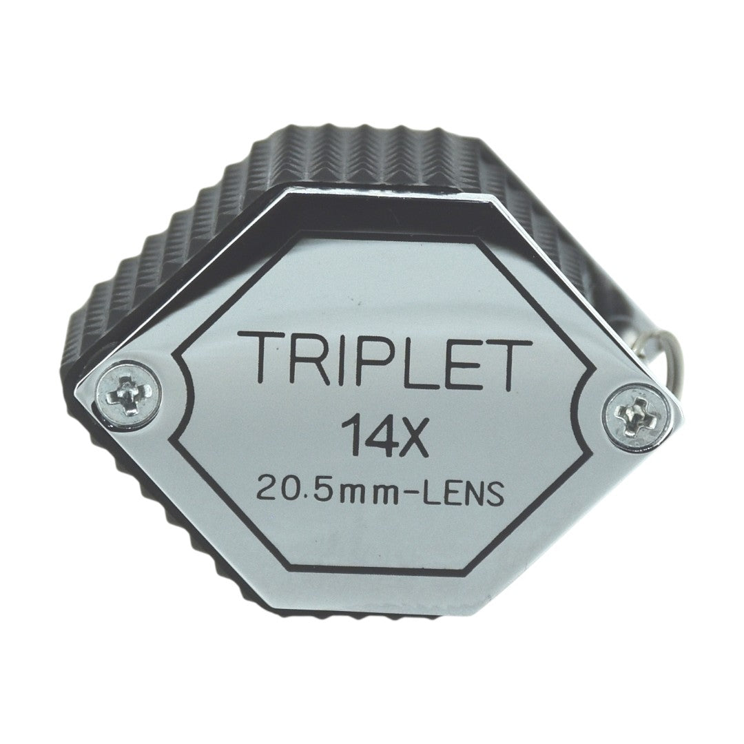 Heavy Duty Diamond and Gemstone Loupe with Triplet Lens.