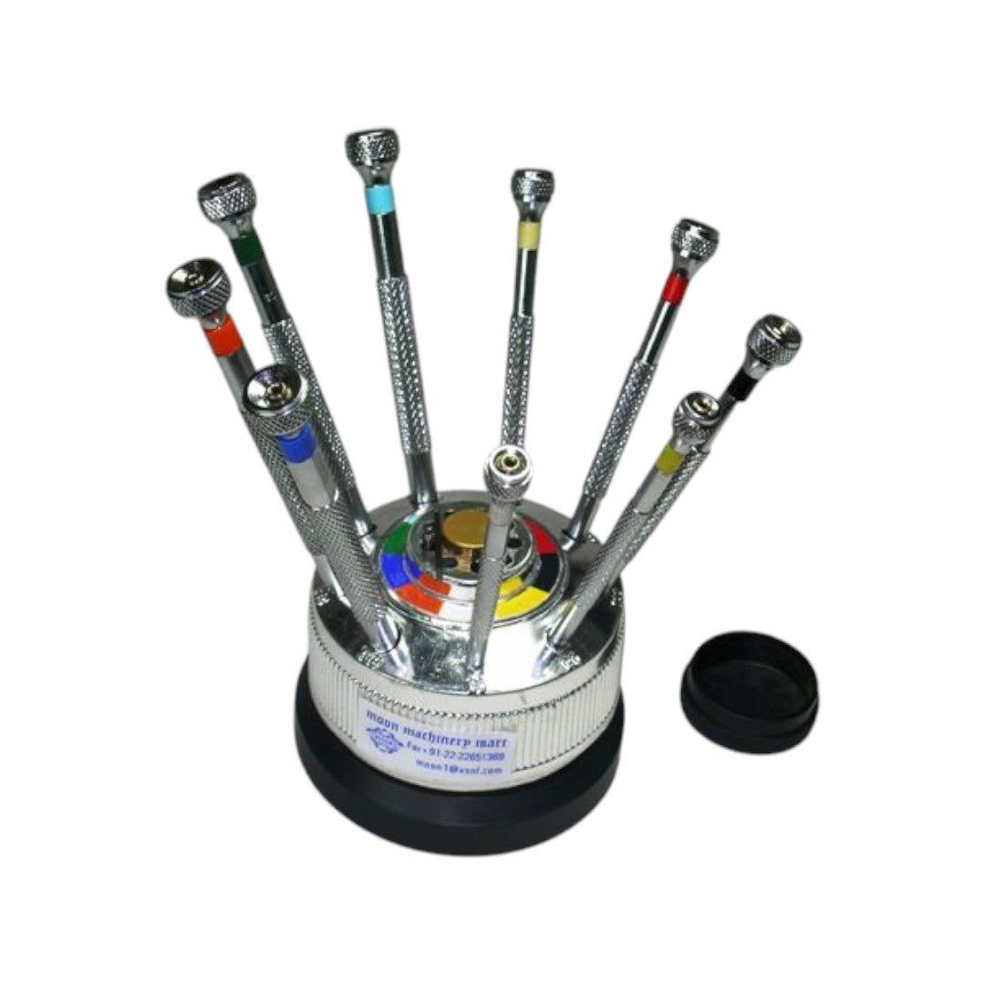 Screw Driver in Revolving Stand