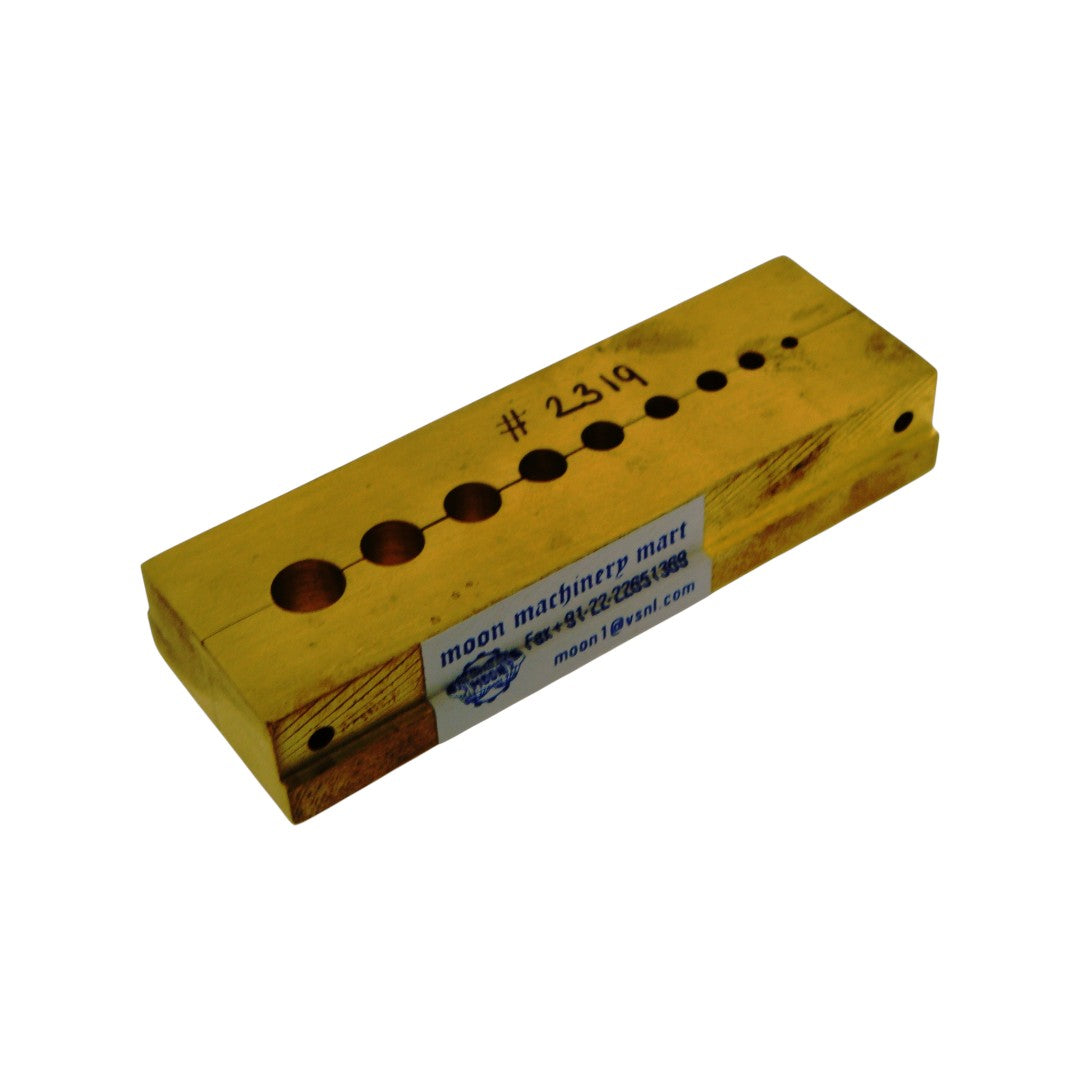 Brass Inch Hole plate (#2319)