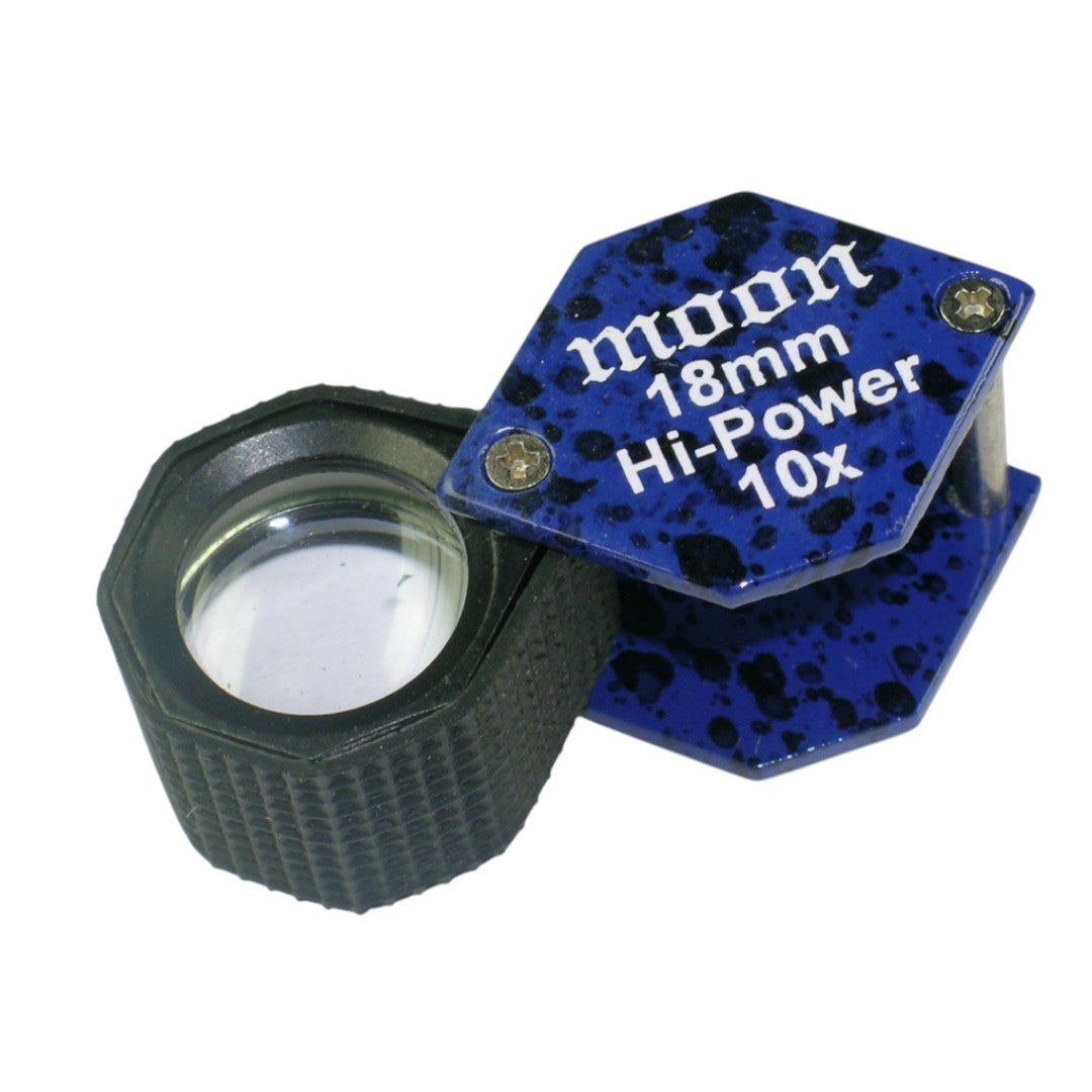 Diamond Loupes 18mm Hexagonal Shape with Rubber