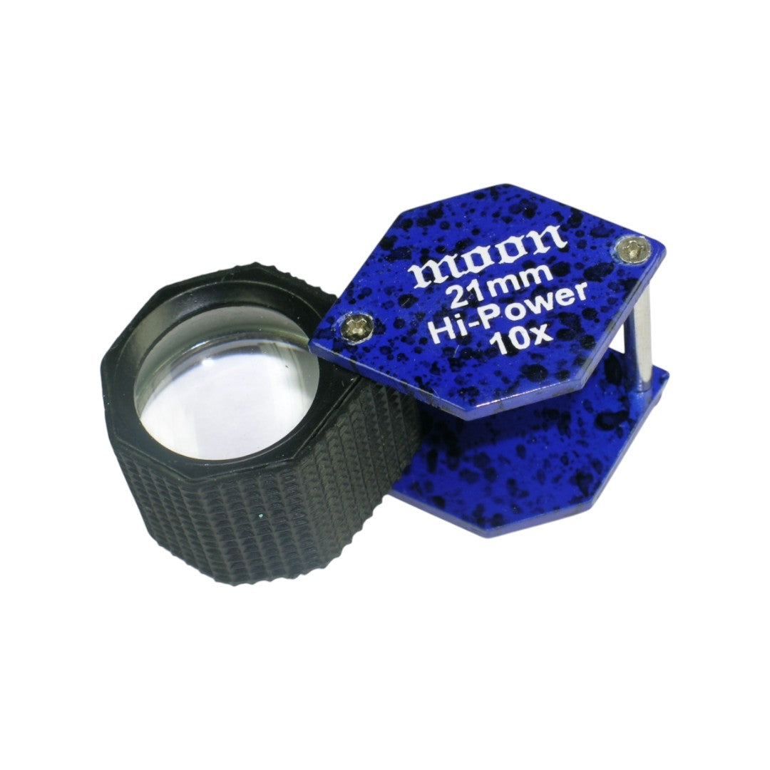 Diamond Loupes 21mm Hexagonal Shape with Rubber.