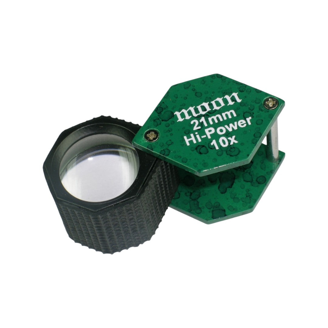 Diamond Loupes 21mm Hexagonal Shape with Rubber.