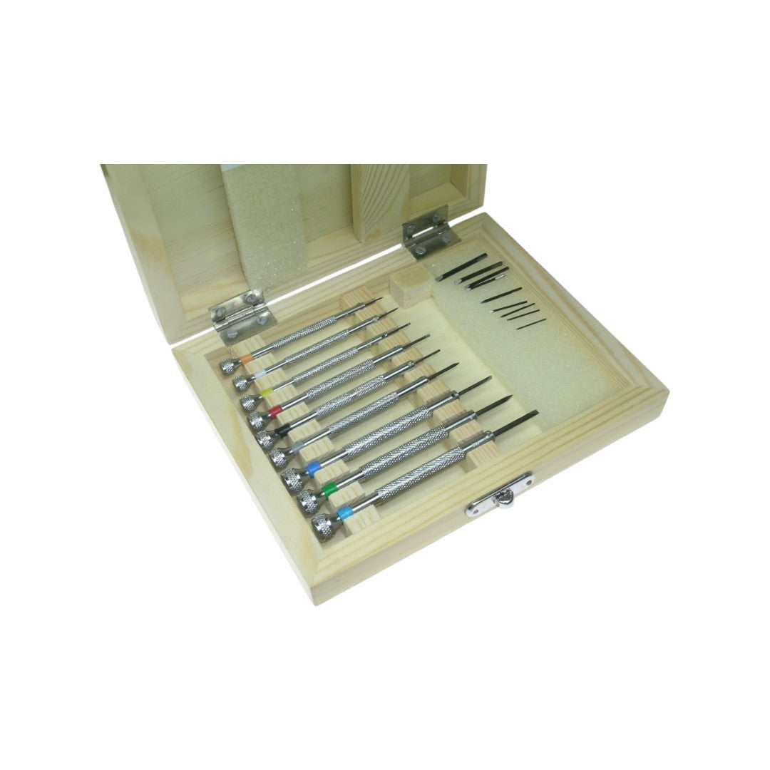 Screw Driver in wooden box (#654W)