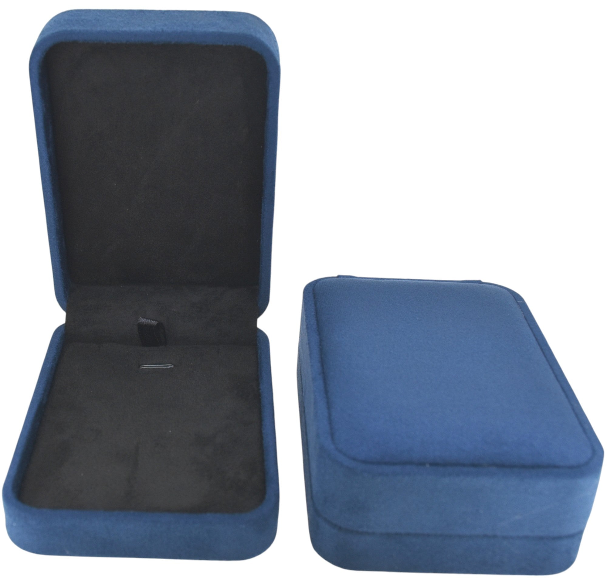 New Blue Velvet Jewelry Box.