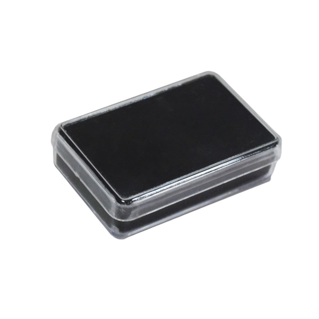 Diamond Gemstone color Stone Box Dabbi with Clear Top 1.5x2" (PLASTIC)