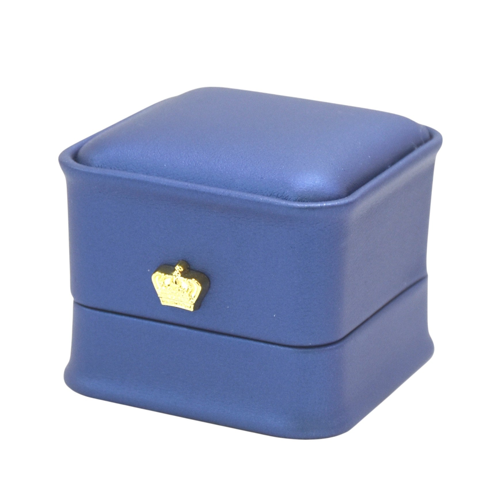 Designer PU Jewellery Box With Golden Button For Ring.
