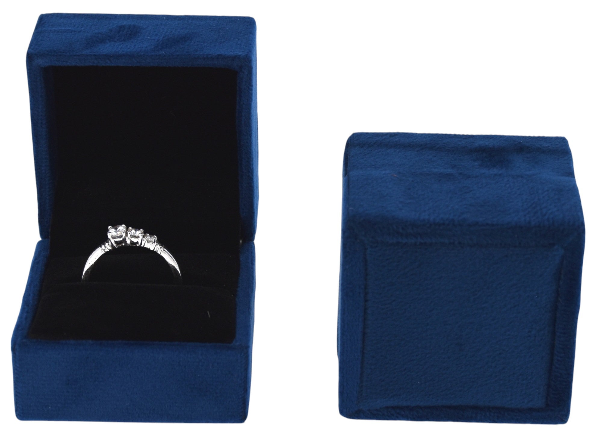 Mini Velvet Jewelry Box 2x2"