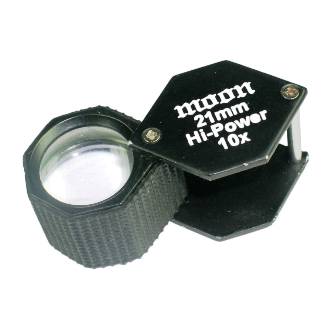 Diamond Loupes 21mm Hexagonal Shape with Rubber.