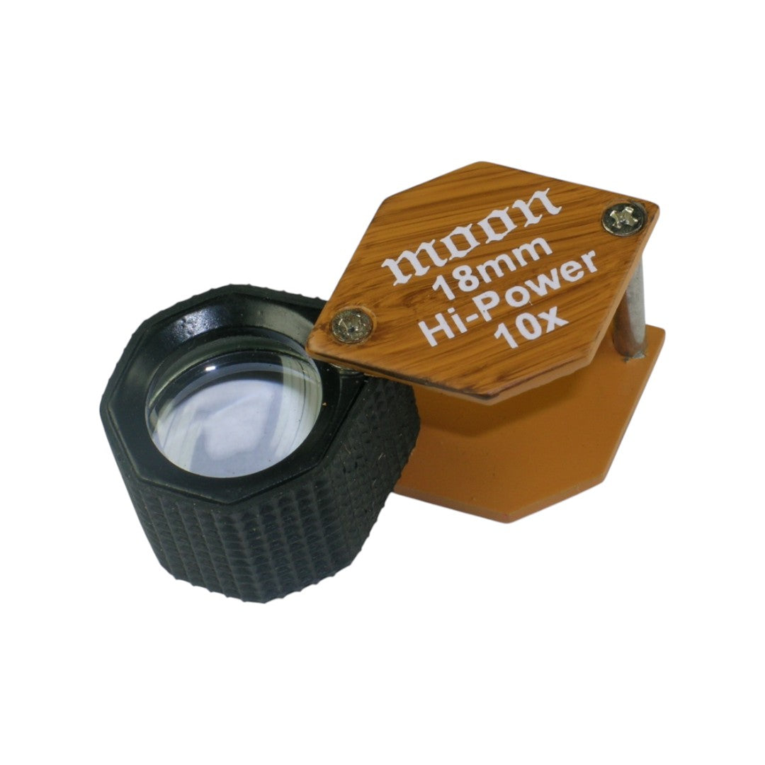 Diamond Loupes 18mm Hexagonal Shape with Rubber