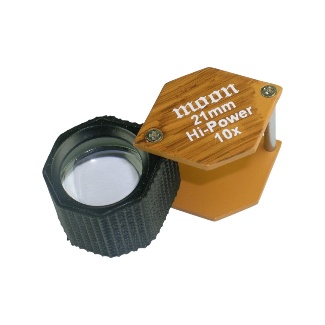 Diamond Loupes 21mm Hexagonal Shape with Rubber.