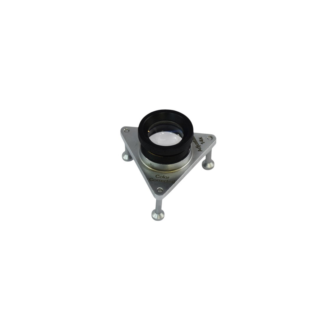 Heavy Duty Tripod Ghodi Eye Loupe Magnifying Glass Lens Portable for Diamond & Gemstone Inspection, Sorting & Grading
