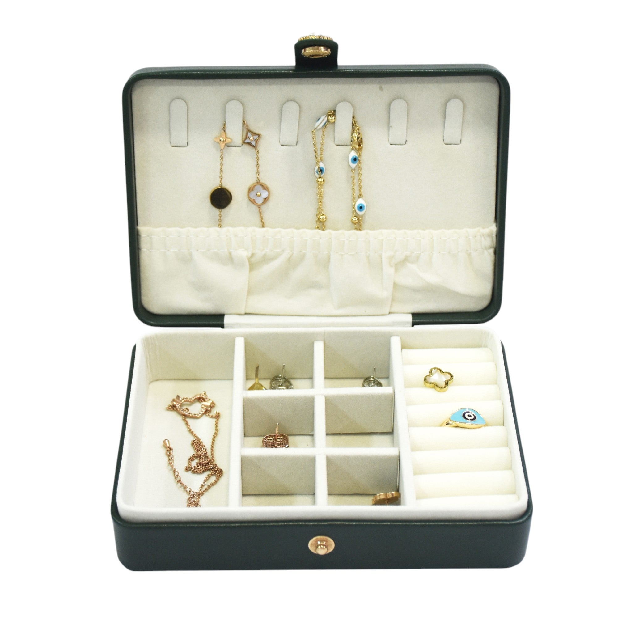 Two Layered Rectangle Jewellery Organiser for women.
