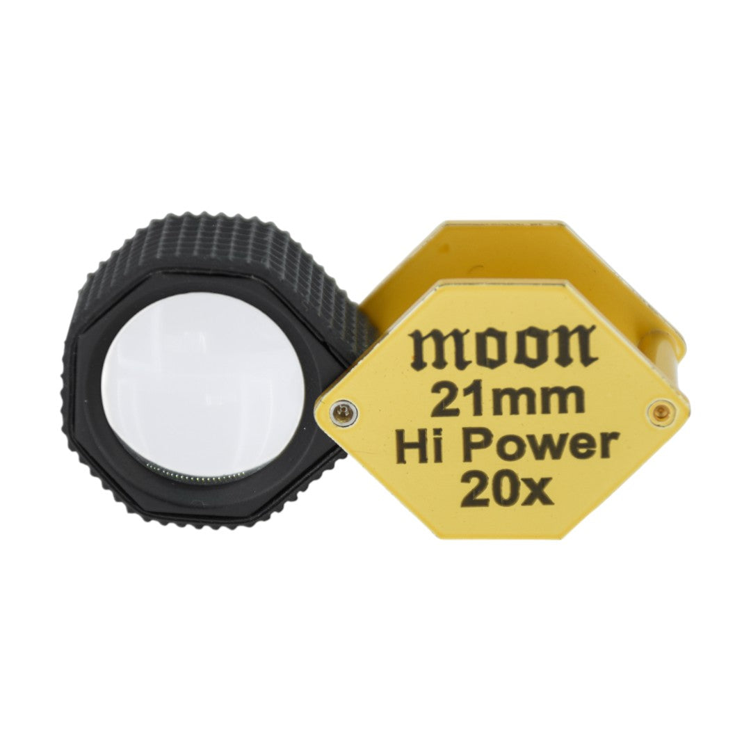 Diamond Loupes 21mm Hexagonal Shape with Rubber.