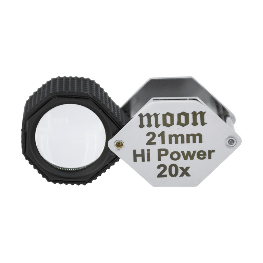 Diamond Loupes 21mm Hexagonal Shape with Rubber.