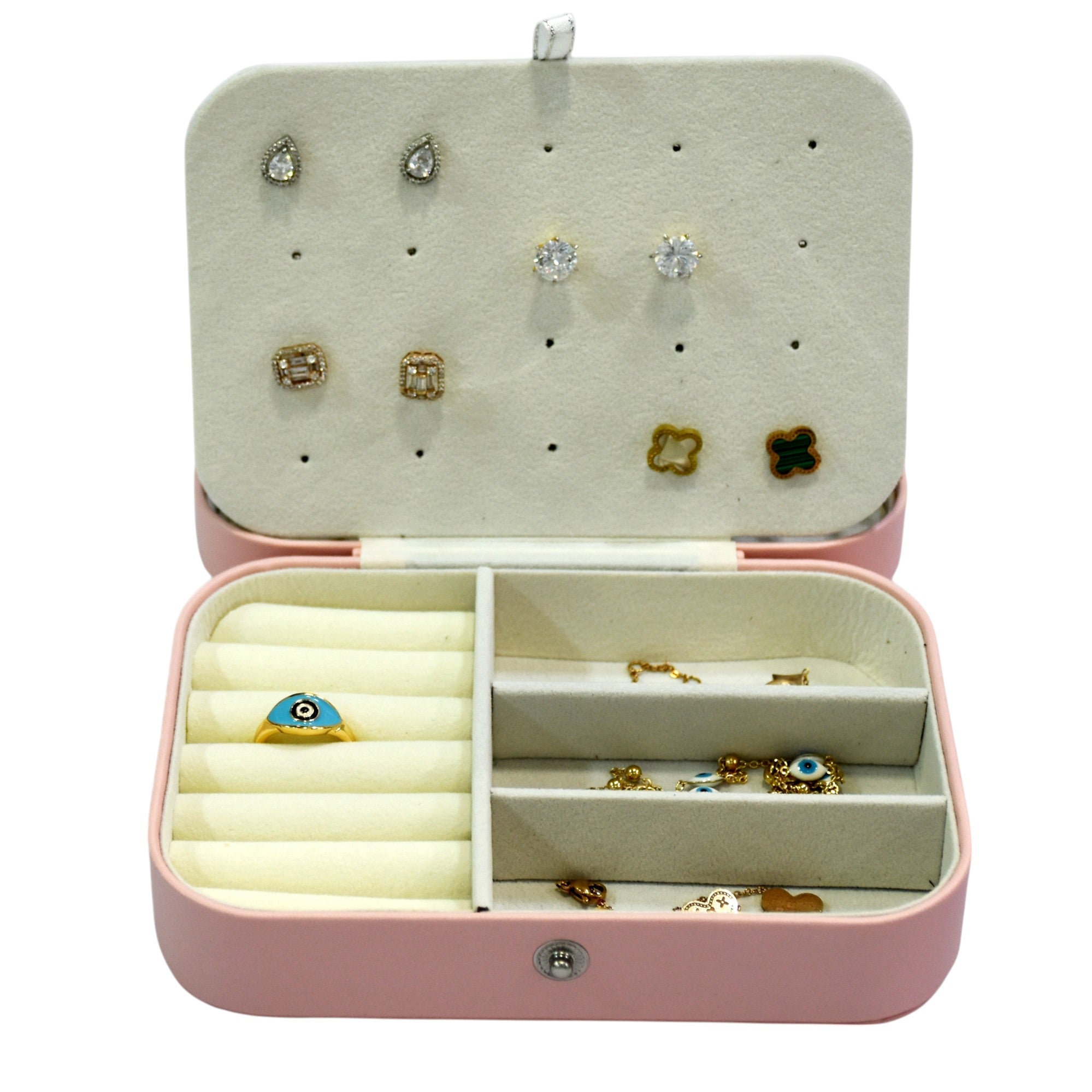 Two Layered Rectangle Jewellery Organiser for women.