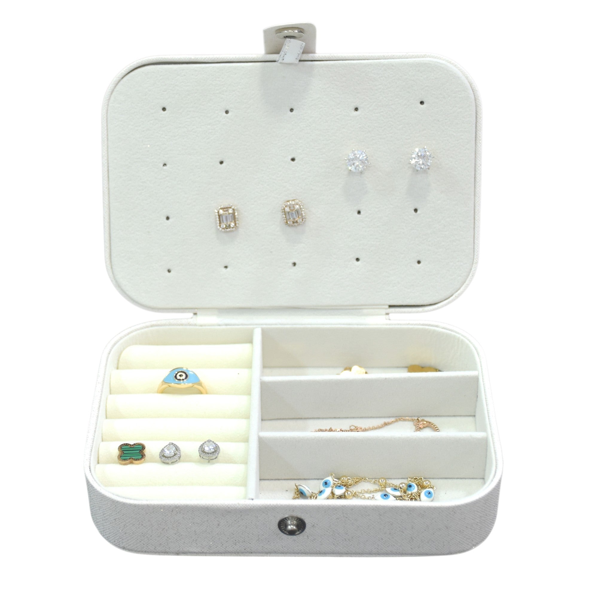 Two Layered Rectangle Jewellery Organiser for women.