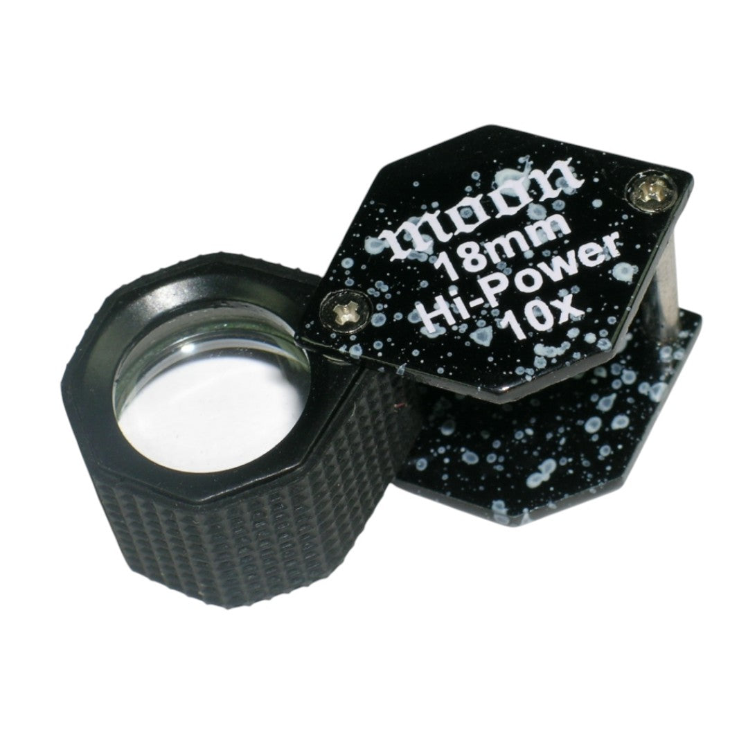 Diamond Loupes 18mm Hexagonal Shape with Rubber