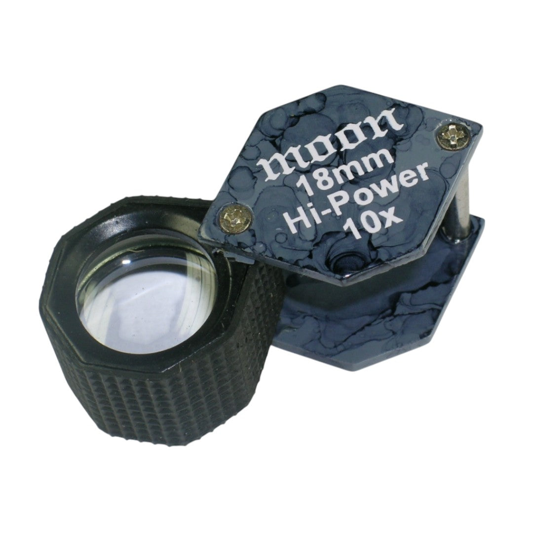 Diamond Loupes 18mm Hexagonal Shape with Rubber