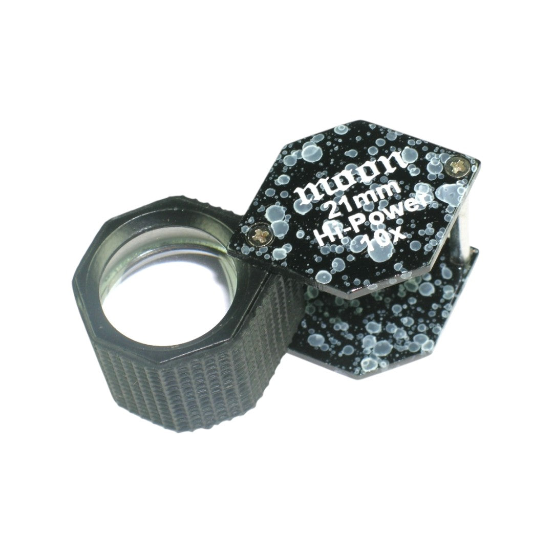 Diamond Loupes 21mm Hexagonal Shape with Rubber.
