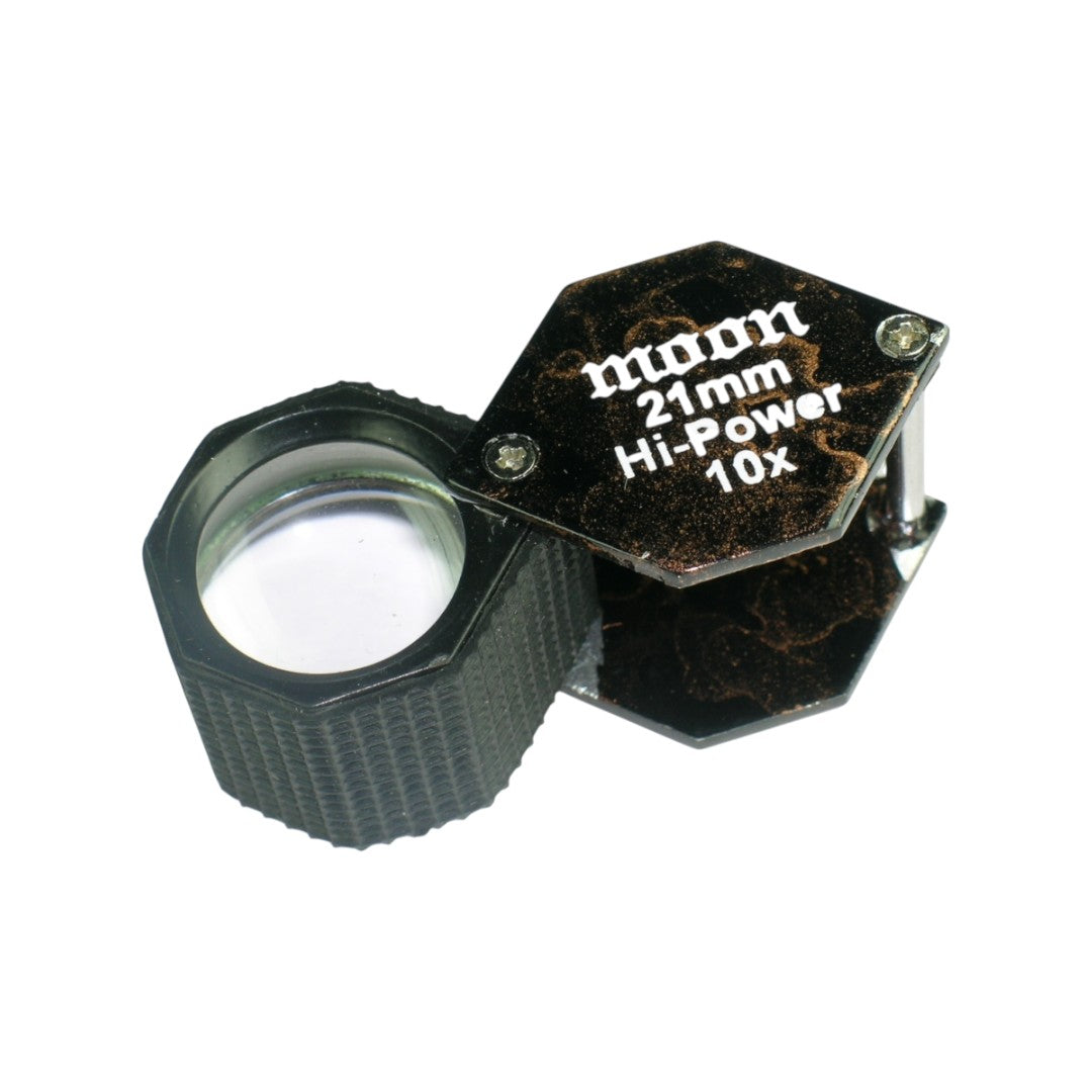 Diamond Loupes 21mm Hexagonal Shape with Rubber.