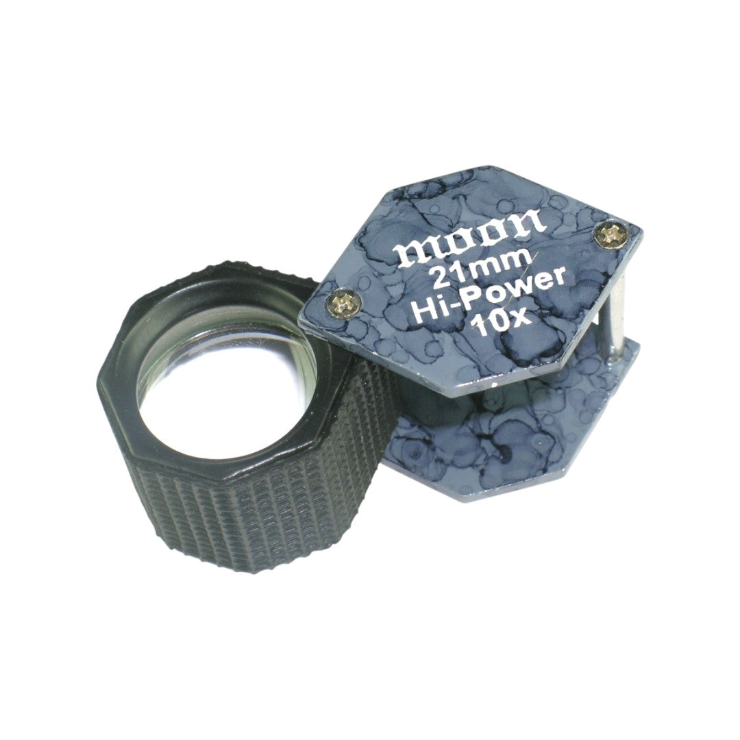 Diamond Loupes 21mm Hexagonal Shape with Rubber.