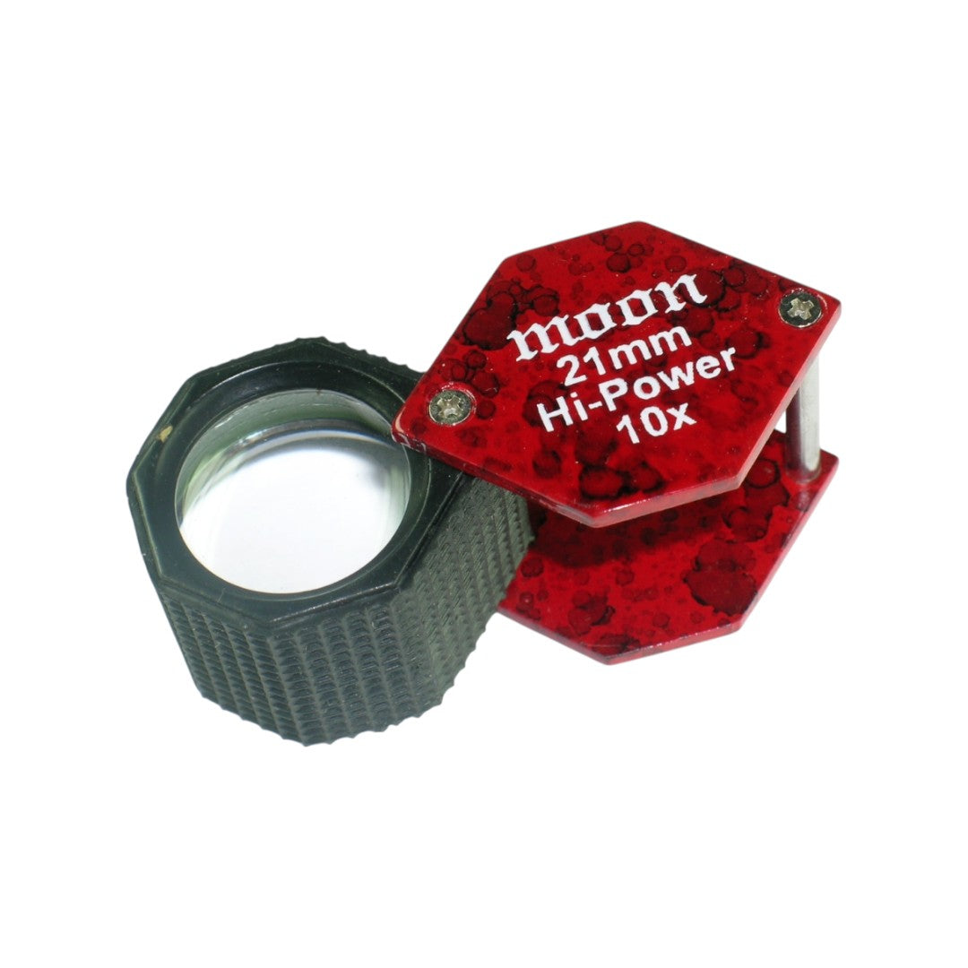 Diamond Loupes 21mm Hexagonal Shape with Rubber.
