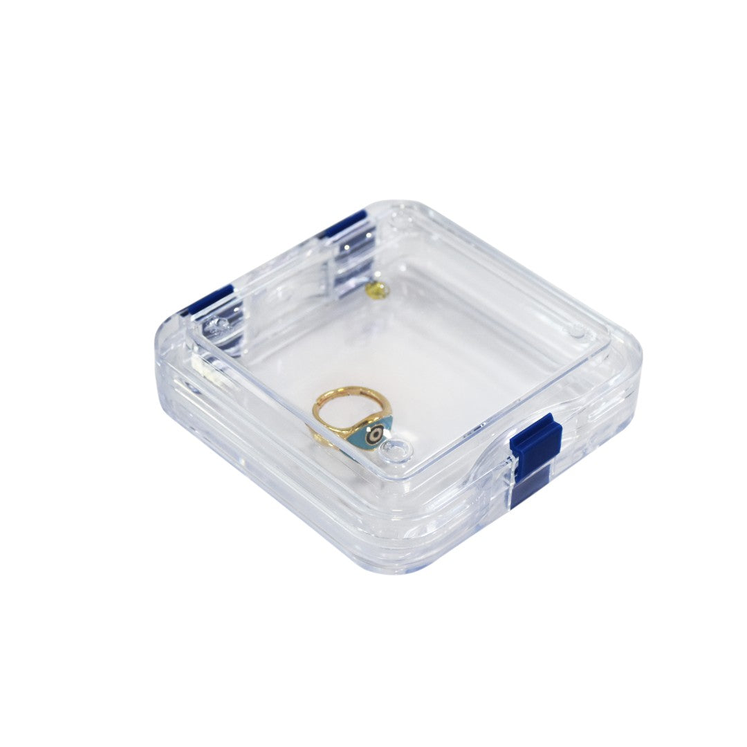 Diamond & Gemstone Storage & Display Boxes with TRANSPARENT FILM INSIDE/GEL DABBI.