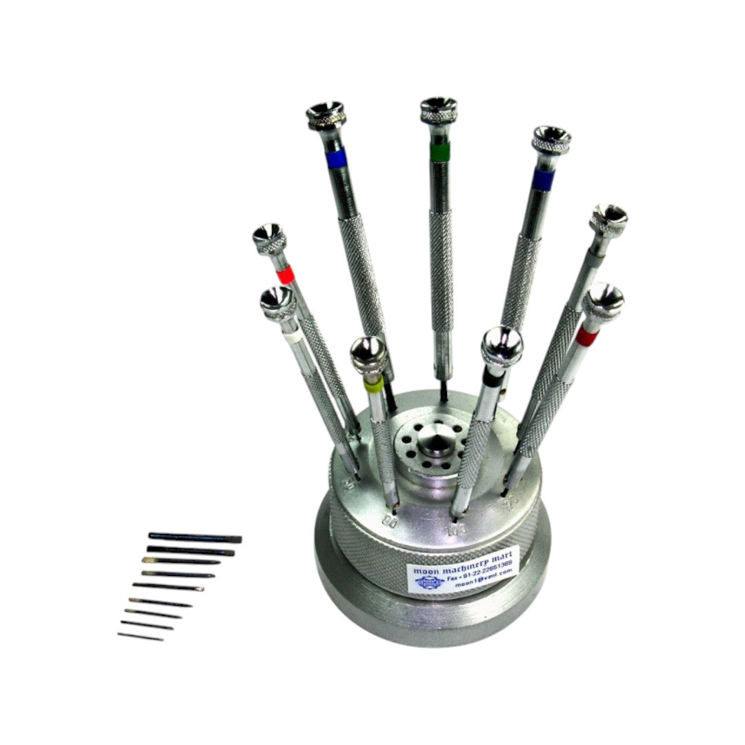 Screw Driver in Revolving Stand