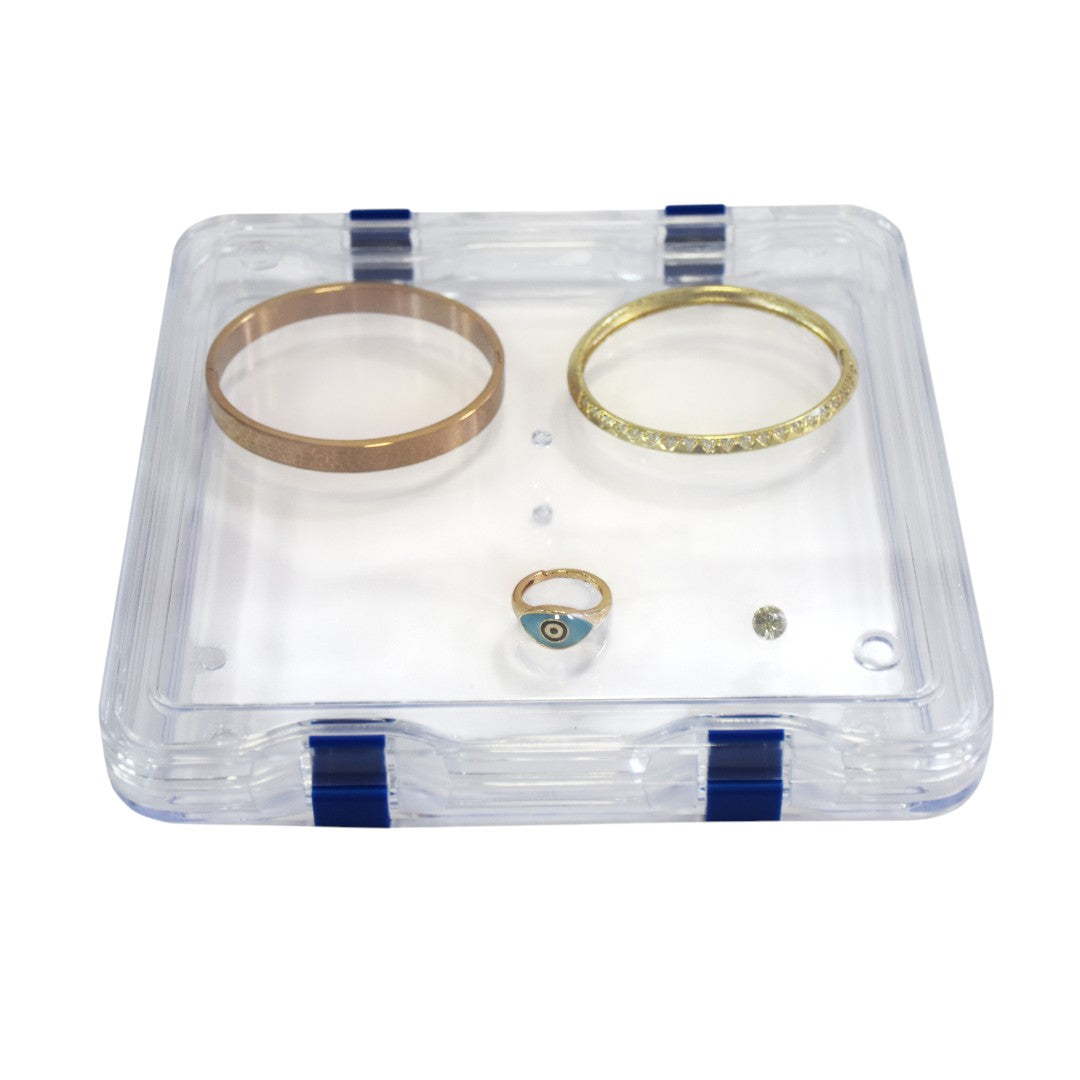 Diamond & Gemstone Storage & Display Boxes with TRANSPARENT FILM INSIDE/GEL DABBI.
