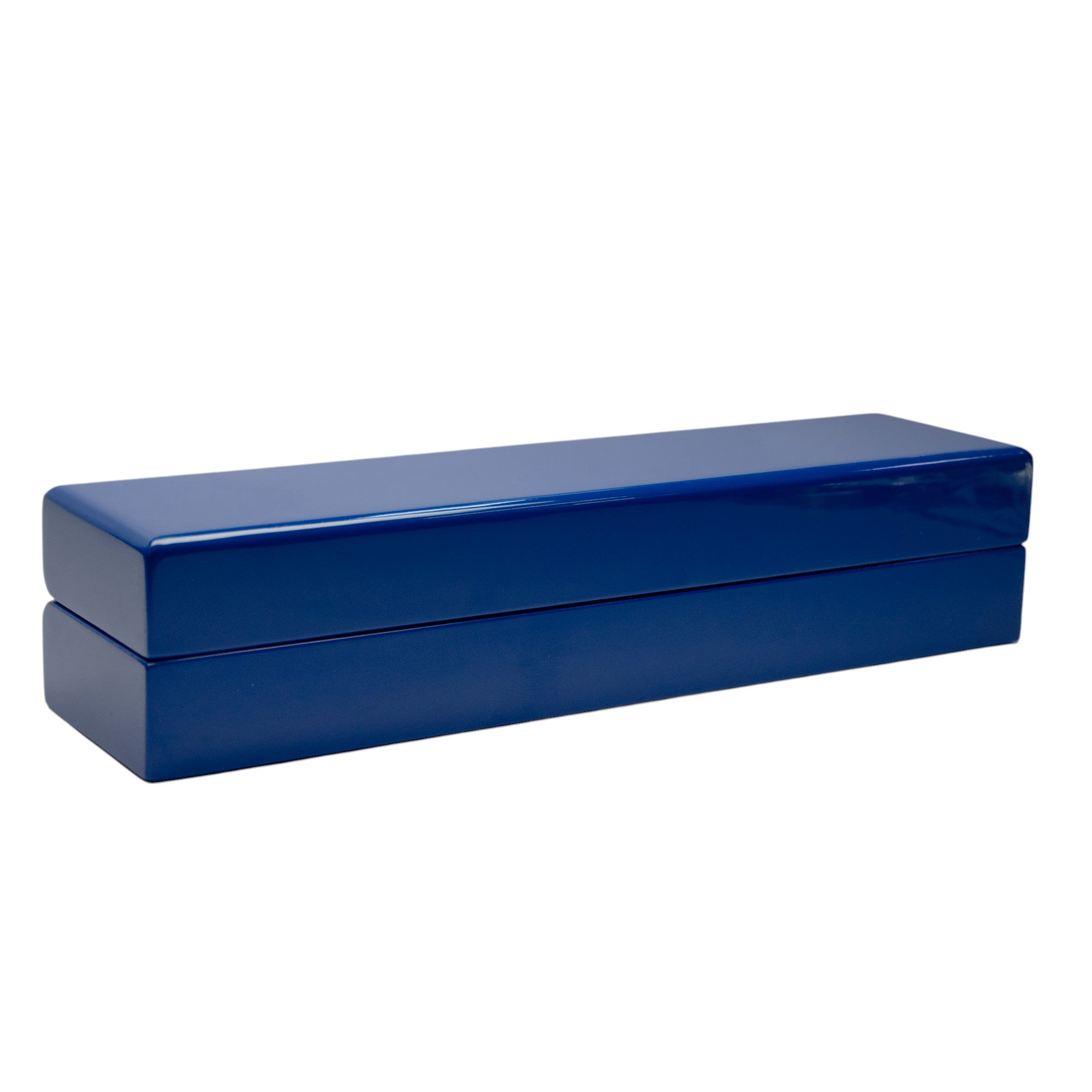 Blue Wooden Lamination Series Ring box.