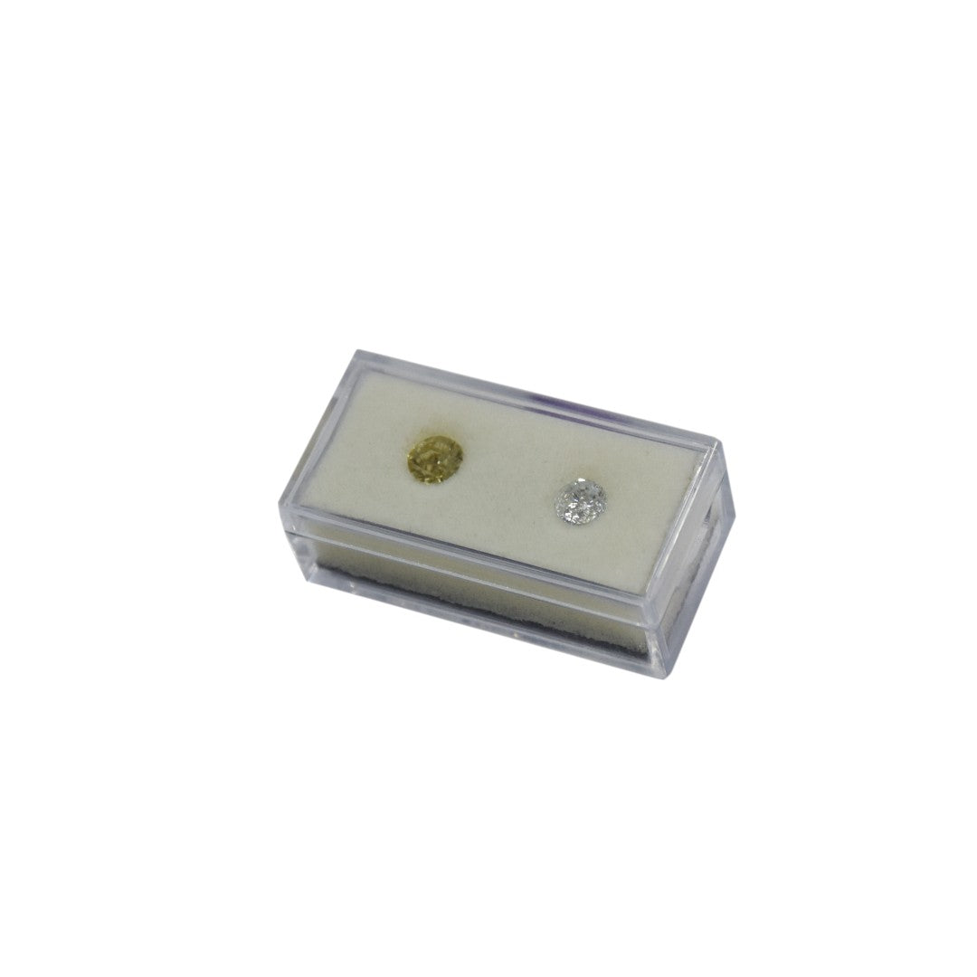 Diamond Storage & Display Boxes Dabbi with Transparent Top & Reversible Insert.