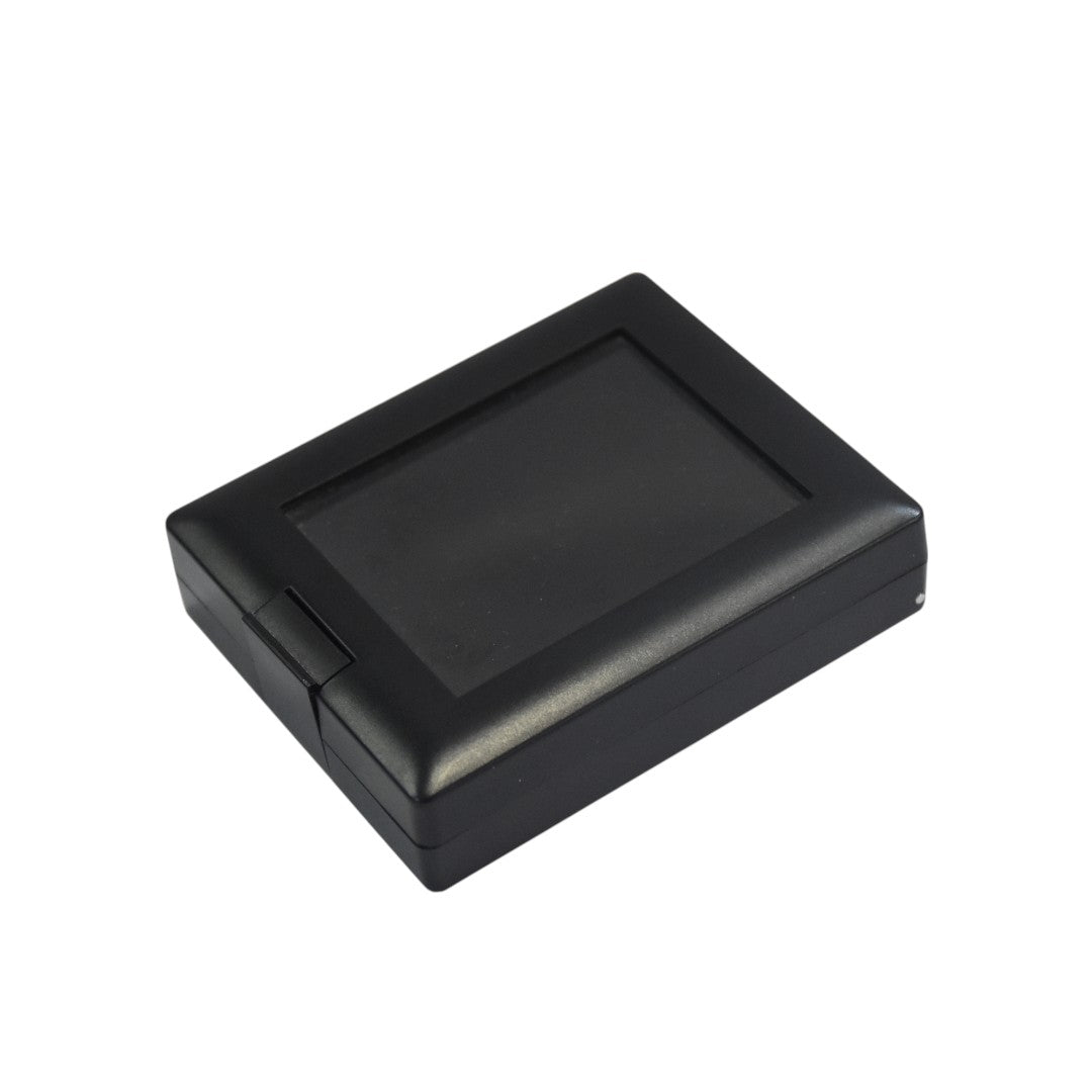 Diamond Gemstone Colour Stone Box with Clear Top, In-built Stand & Reversable Insert (2.25 x 2.75)