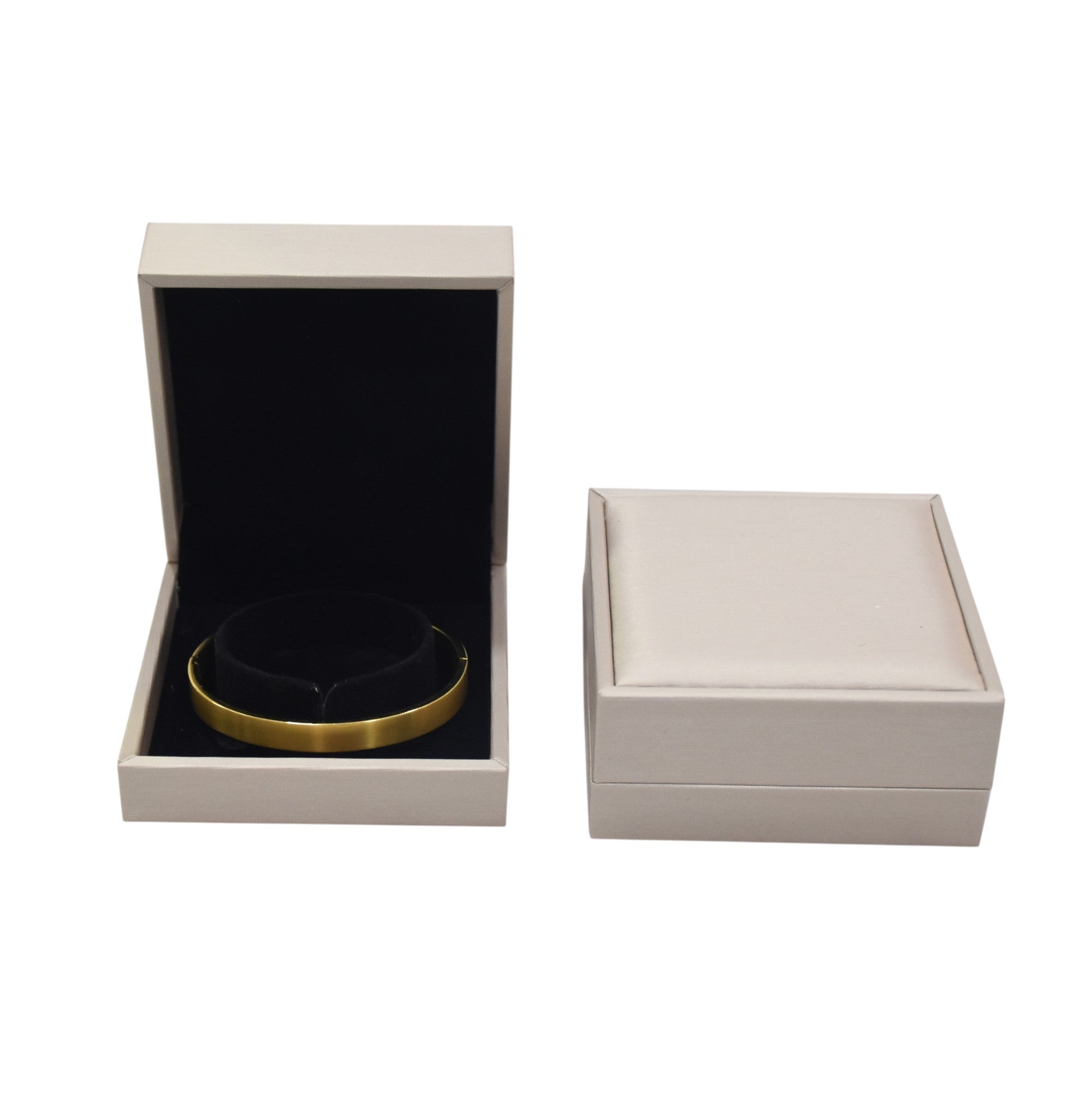 New Gold PU Jewelry Box