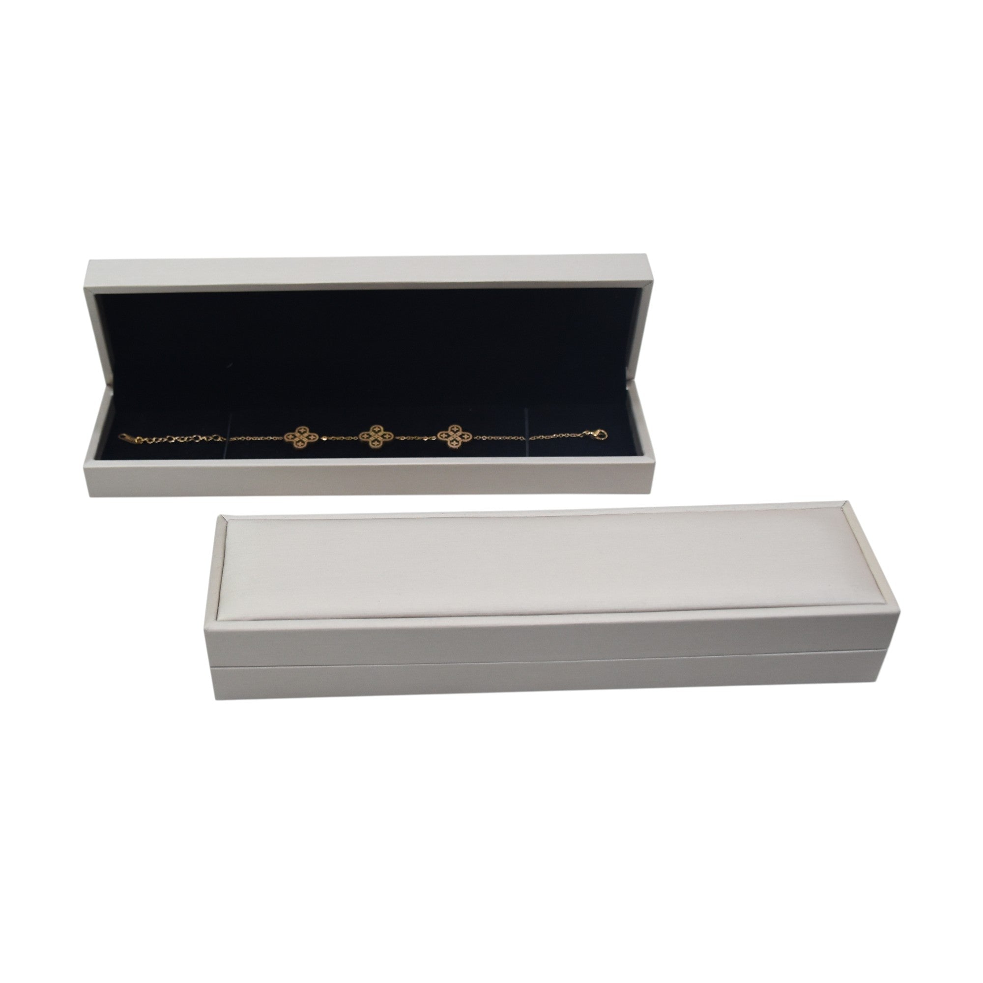 New Gold PU Jewelry Box