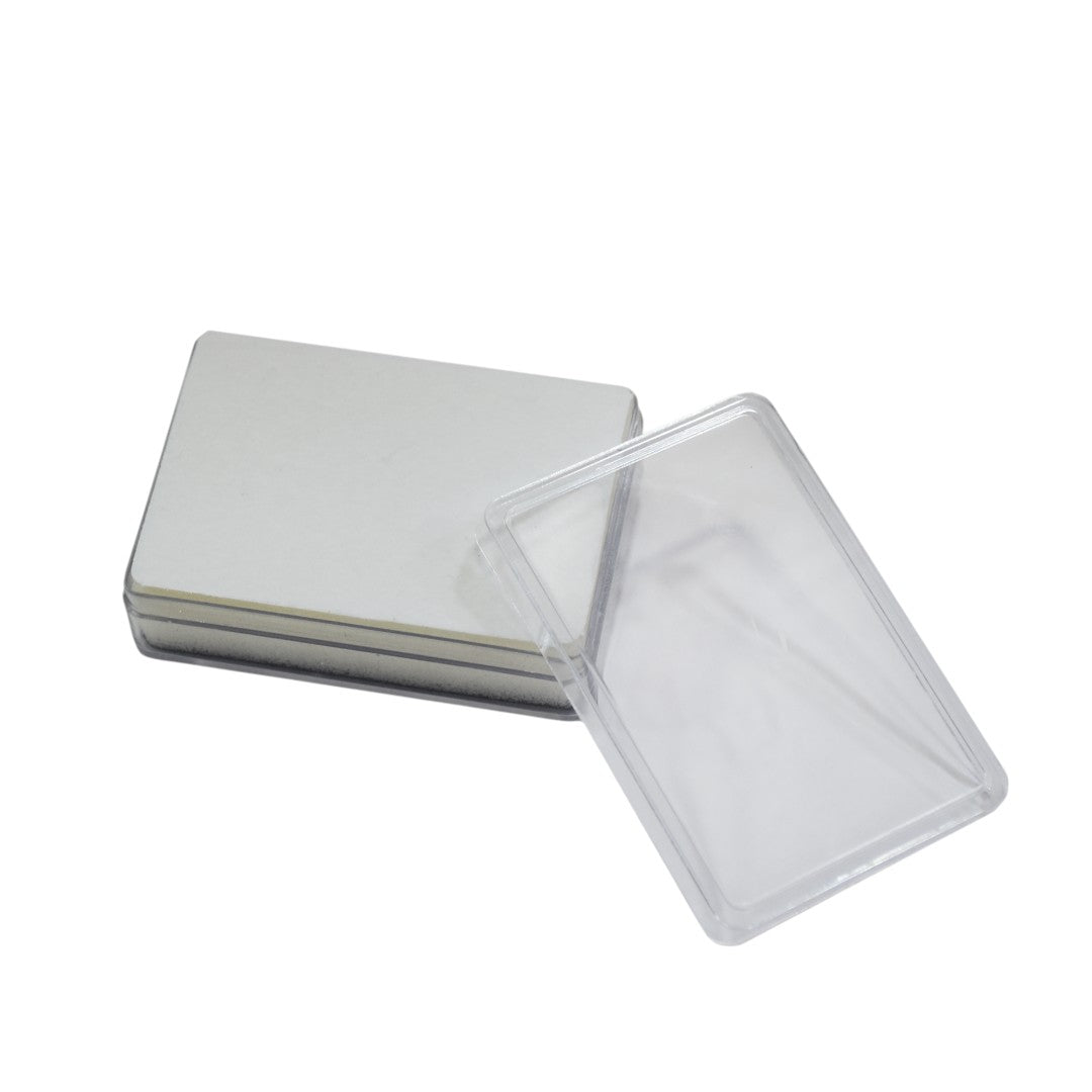 Diamond Storage & Display Boxes Dabbi with Transparent Top & Reversible Insert.