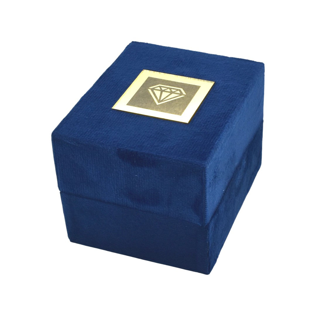 Jewellery Box With LED Light And Rotating Base 4x3x3"