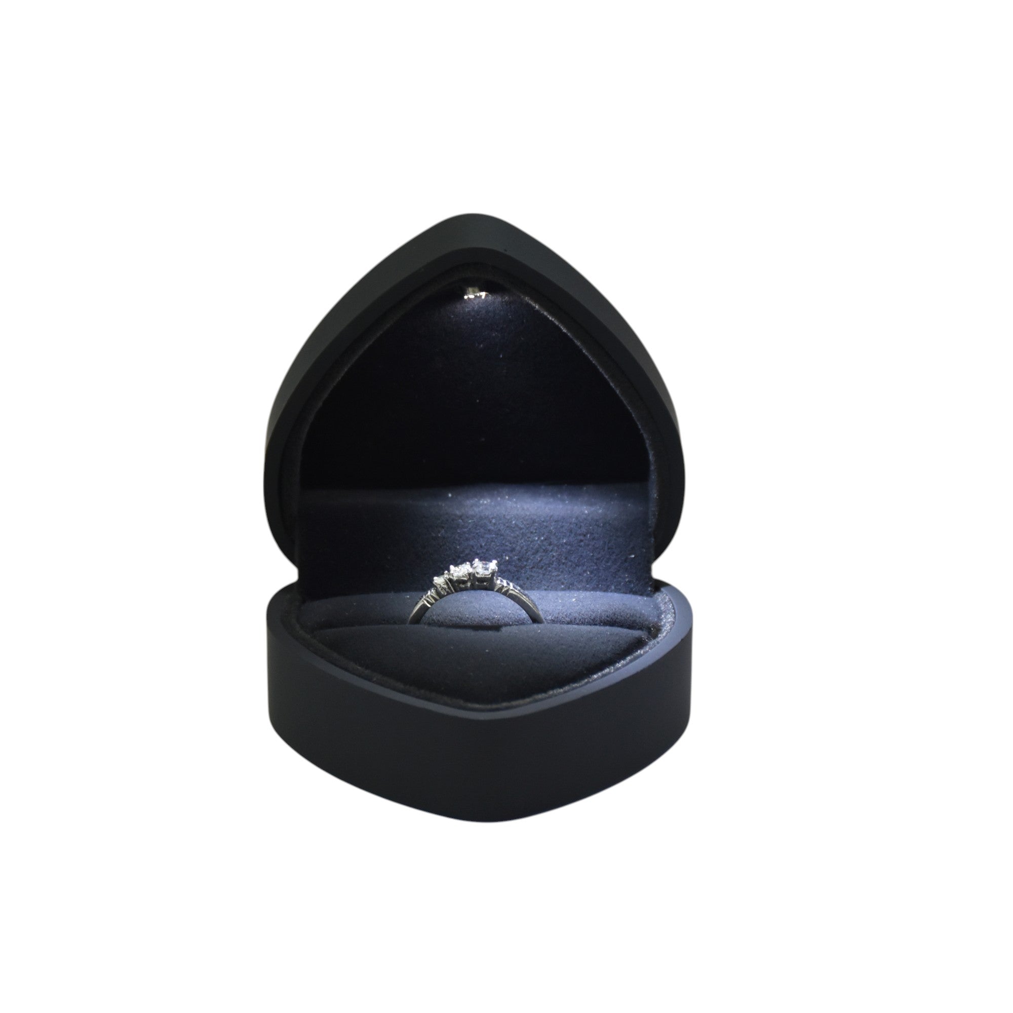 Heart Shape Box with LED Light 2.75x2.75"