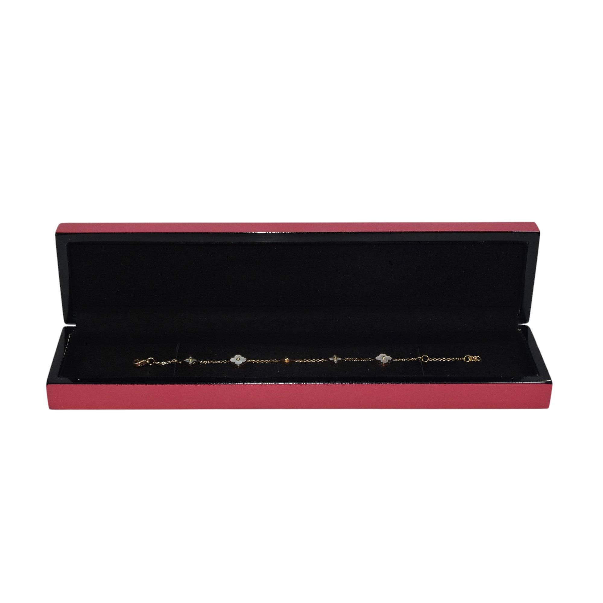 Red Wooden Lamination Series Box.