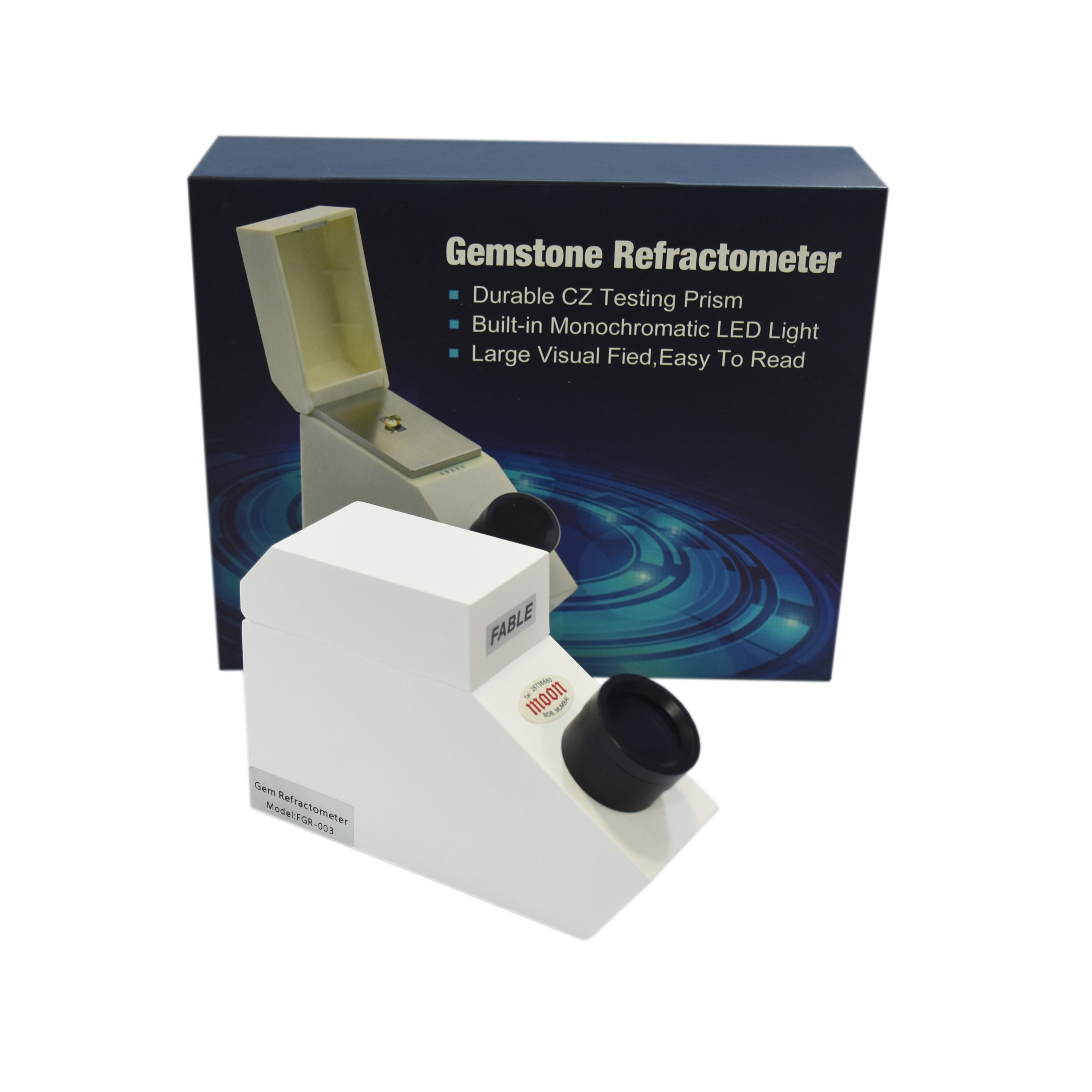 Refractometer for testing Gemstone's Refractive Index