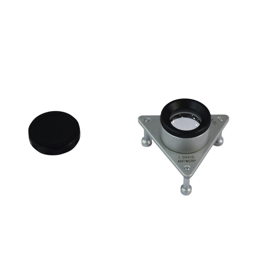 Heavy Duty Tripod Ghodi Eye Loupe Magnifying Glass Lens Portable for Diamond & Gemstone Inspection, Sorting & Grading