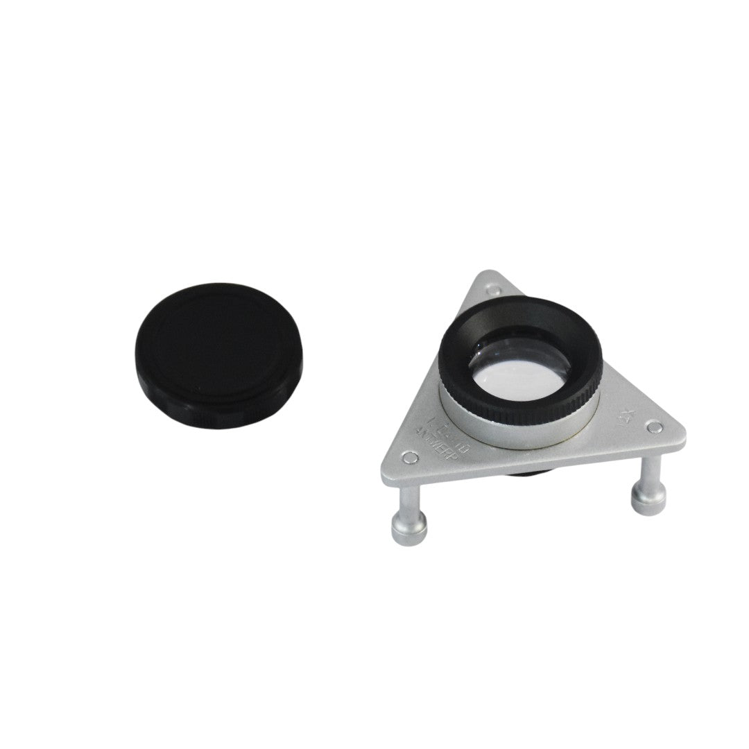 Heavy Duty Tripod Ghodi Eye Loupe Magnifying Glass Lens Portable for Diamond & Gemstone Inspection, Sorting & Grading