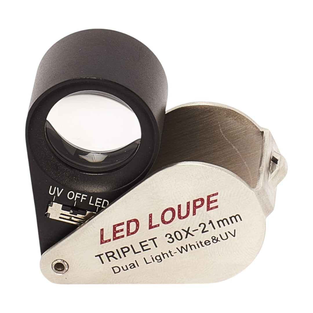 Loupe with LED and UV Light For Diamonds & Gemstones.