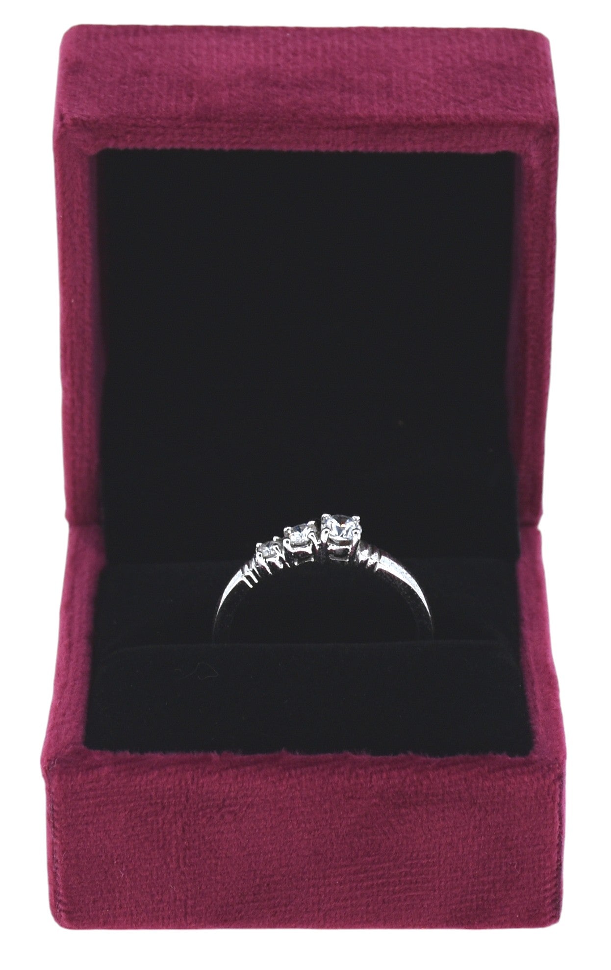 Mini Velvet Jewelry Box 2x2"