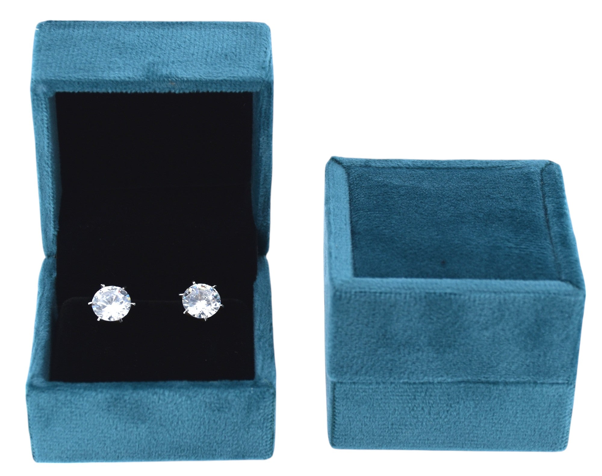 Mini Velvet Jewelry Box 2x2"