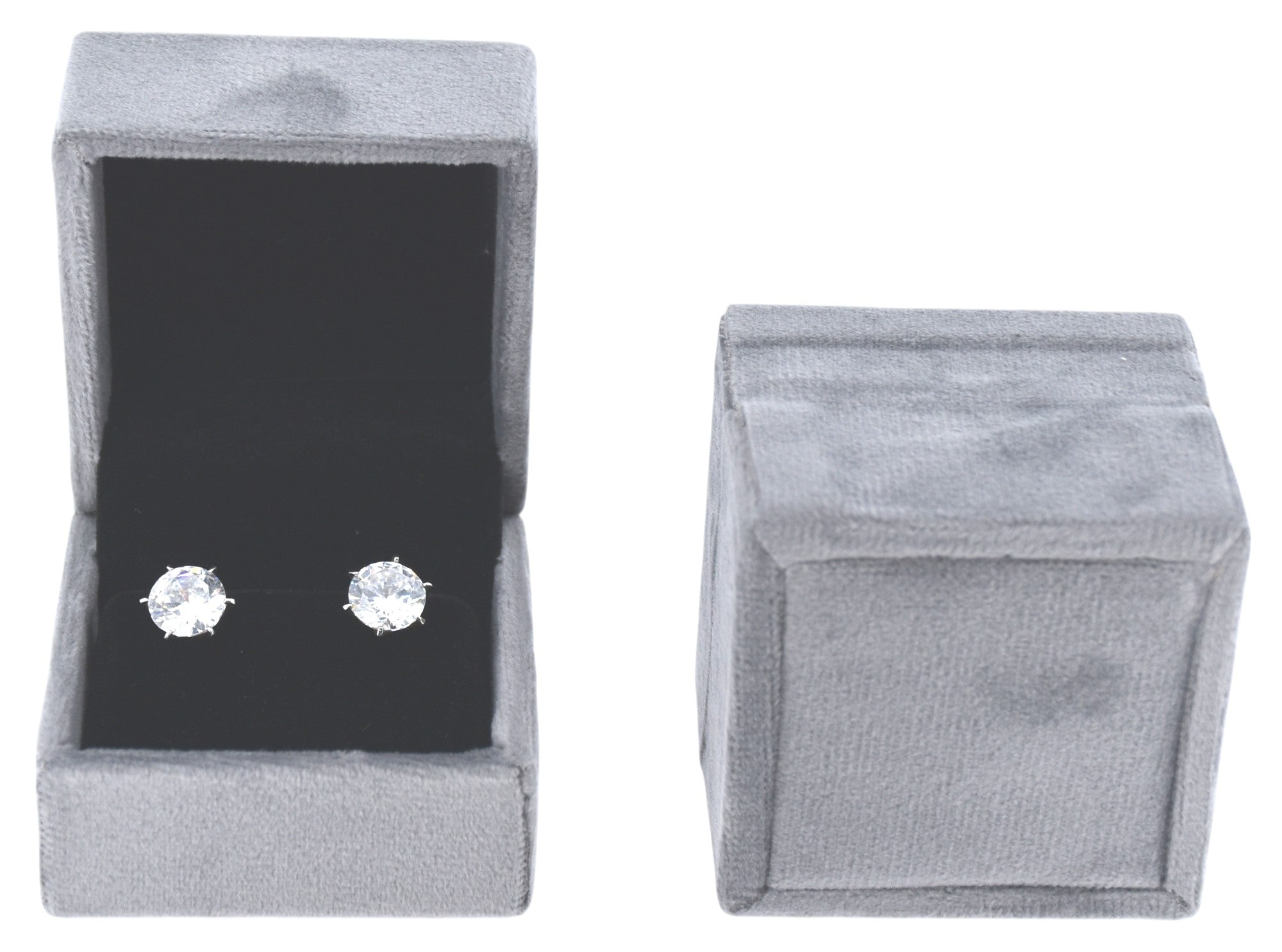 Mini Velvet Jewelry Box 2x2"
