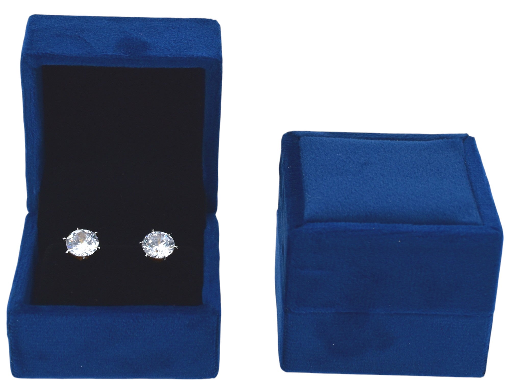 Mini Velvet Jewelry Box 2x2"
