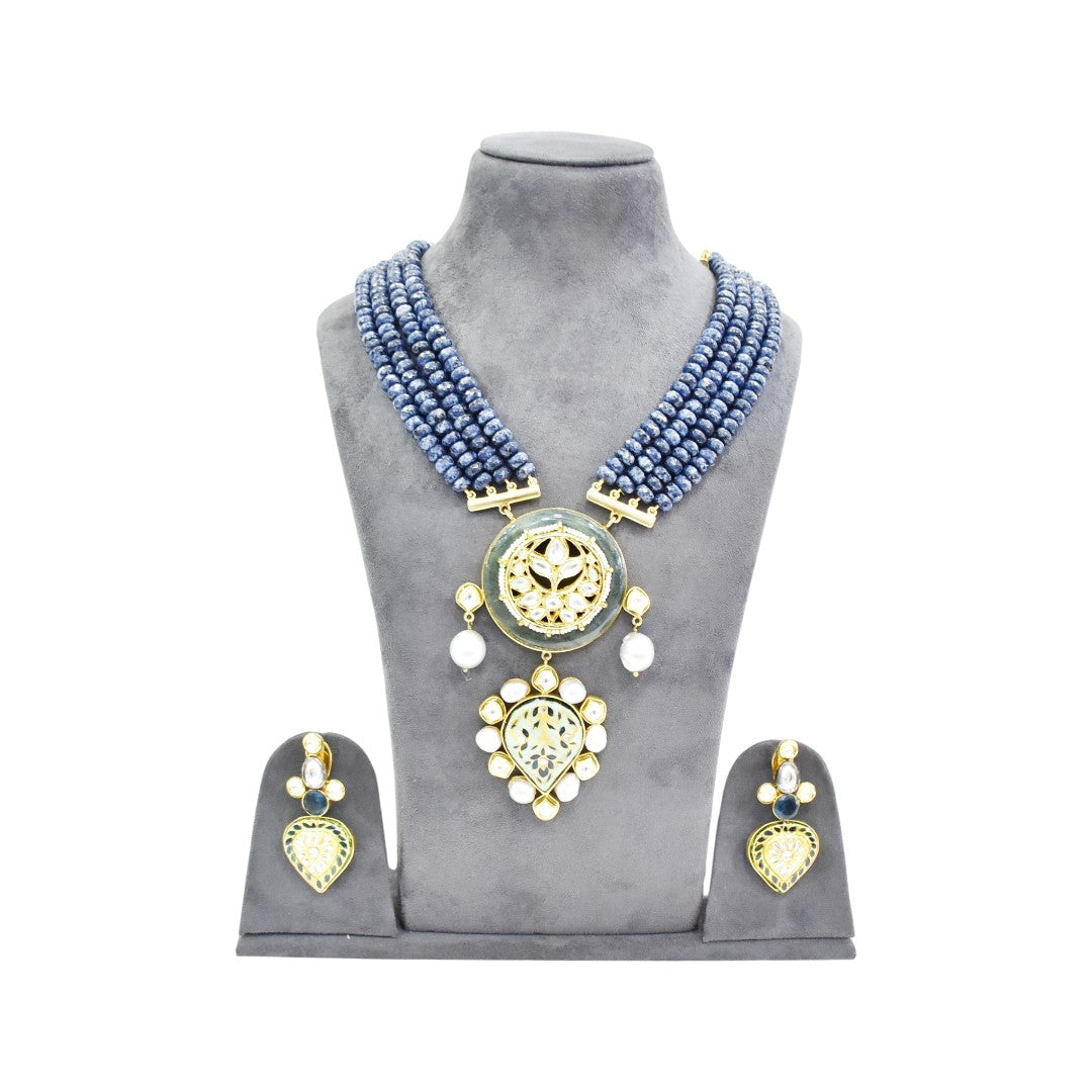 Grey Suede Jewellery Display Stands.