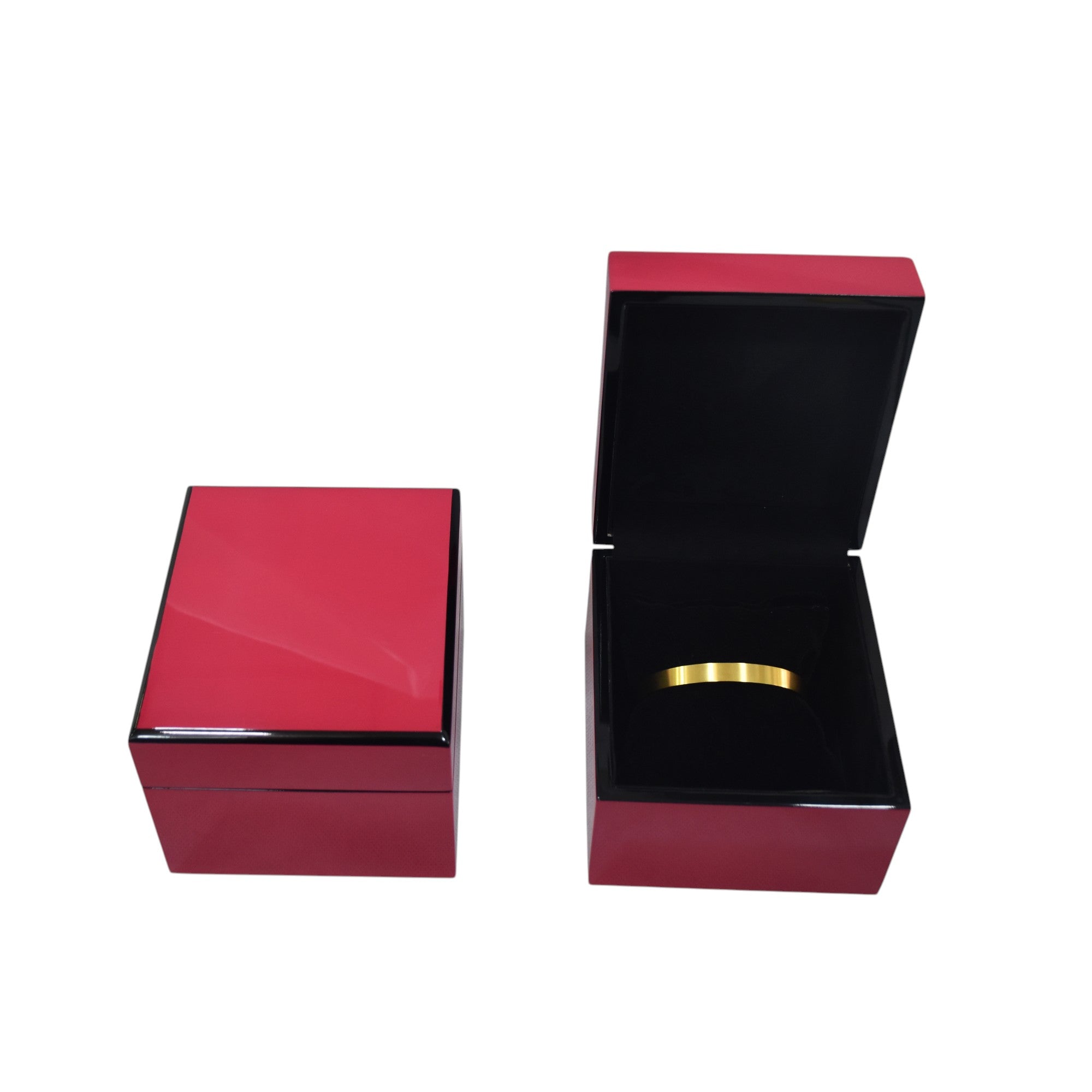 Red Wooden Lamination Series Box.
