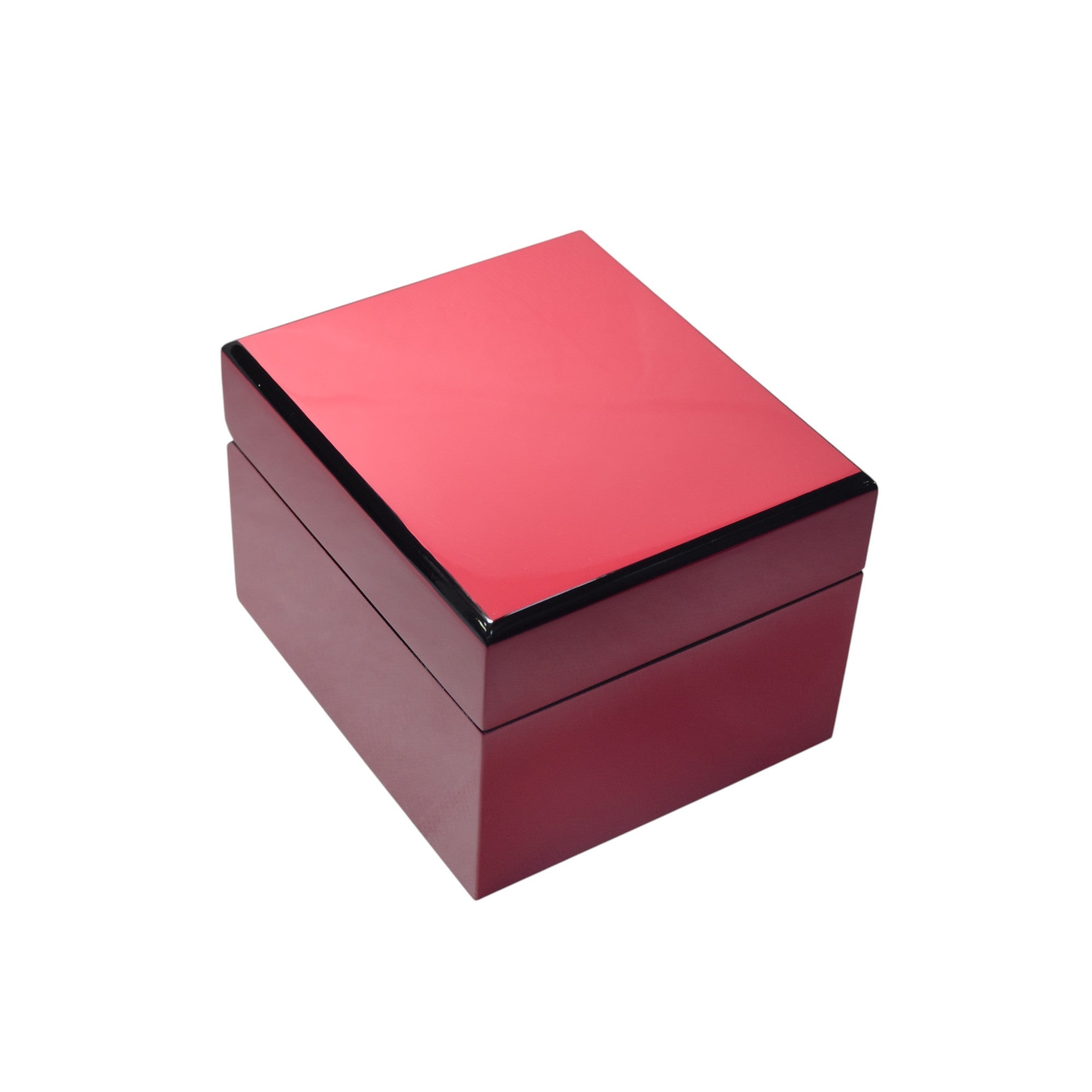 Red Wooden Lamination Series Box.